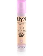NYX Professional Makeup Bare With Me Concealer Serum hidratáló korrektor 2 az 1-ben árnyalat 01 - Fair 96 ml