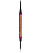 NYX Professional Makeup Blade & Shade szemöldök ceruza kefével árnyalat 05 Auburn g
