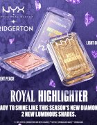 NYX Professional Makeup Bridgerton Royal Highlighter highlighter árnyalat 02 Light Gold 5 g