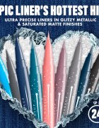 NYX Professional Makeup Epic Ink Glitz metál szemceruza árnyalat Graphite Glitz 1 ml