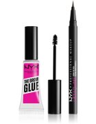 NYX Professional Makeup Eyebrow set szemöldök szett 2 db