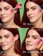 NYX Professional Makeup Fat Cheeks Juicy Blush folyékony arcpirosító árnyalat 01 Papaya Plump 8 ml