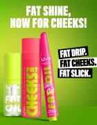 NYX Professional Makeup Fat Cheeks Juicy Blush folyékony arcpirosító árnyalat 01 Papaya Plump 8 ml