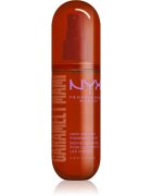 NYX Professional Makeup Fat Oil Body Spray parfümözött spray haj és test illattal Caramelt Mami 160 ml