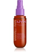 NYX Professional Makeup Fat Oil Body Spray parfümözött spray haj és test illattal Caramelt Mami 80 ml