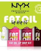 NYX Professional Makeup Fat Oil Lip Drip ajakápoló készlet 4x4.8 ml