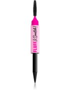 NYX Professional Makeup Fluff & Snatch szemöldök ceruza púderes hatással árnyalat Black 1 g