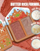 NYX Professional Makeup Gingerbaddie Land Buttermelt bőrélénkítő és arcpirosító sminkpaletta árnyalat Deep 1 db