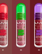 NYX Professional Makeup Gingerbaddie Land Gum Drop ajakfény árnyalat 02 Bubblegum Burst 1 db
