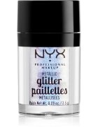 NYX Professional Makeup Glitter Goals Metálos csillámpor az arcra és a testre árnyalat 05 Lumi-lite 2.5 g