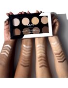 NYX Professional Makeup Highlight & Contour PRO Púderes highlight és kontúr paletta 8x27 g