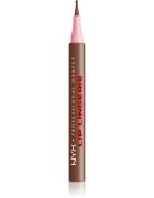 NYX Professional Makeup Lip Lingerie ajakfilc a hosszan tartó hatásért árnyalat 06 Up To No Good 1 ml