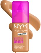NYX Professional Makeup Make ‘Em Wonder könnyű mattító alapozó árnyalat 19 Warm Beige 30 ml