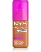 NYX Professional Makeup Make ‘Em Wonder könnyű mattító alapozó árnyalat 27 True Caramel 30 ml