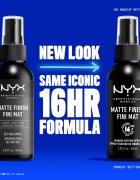 NYX Professional Makeup Makeup Setting Spray Matte fixáló spray 180 ml