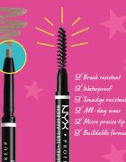 NYX Professional Makeup Micro Brow Pencil szemöldök ceruza árnyalat 1.5 Ash Blonde 0.09 g