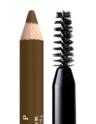 NYX Professional Makeup Powder Louder szemöldök ceruza kefével árnyalat Soft Brown 1 db