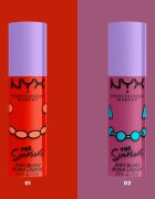 NYX Professional Makeup The Simpsons Fat Cheeks folyékony arcpirosító árnyalat Snarky Scarlet 8 ml