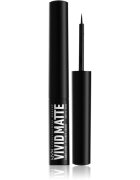 NYX Professional Makeup Vivid Matte szemhéjtus matt hatással árnyalat Black 2 ml