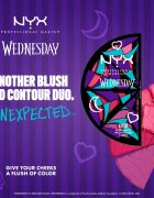NYX Professional Makeup Wednesday Blush Palette arcpirosító paletta 4x2.88 g