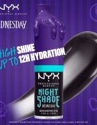 NYX Professional Makeup Wednesday Mystery Lip Oil ajak olaj árnyalat 01 Nightshade 4.8 ml