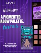 NYX Professional Makeup Wednesday The Nevermore Academy Palette paletta szemhéjpúder 8 szín 8x1 g