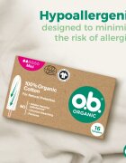o.b. Organic Mini tamponok 16 db
