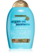OGX Argan Oil Of Morocco Extra Strenght megújító sampon nagyon sérült törékeny hajra 385 ml