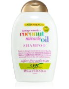 OGX Coconut Miracle Oil hajerősítő sampon a sérült hajra kókuszolajjal 385 ml