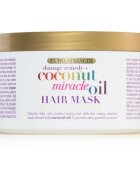 OGX Coconut Miracle Oil mélyen tápláló hajmaszk kókuszolajjal 300 ml