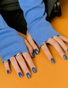 OHORA Gel Nail Sticker N Cream Indigo körömmatrica árnyalat NB-071 1 db