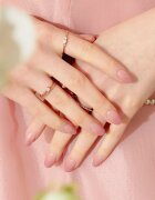OHORA Gel Nail Sticker N Milk Rose körömmatrica árnyalat ND-173 1 db