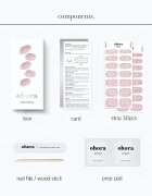 OHORA Gel Nail Sticker N Pixie Dust körömmatrica árnyalat NB-020 db