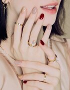 OHORA Gel Nail Sticker N Rosewood körömmatrica árnyalat ND-047 1 db