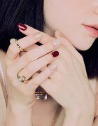OHORA Gel Nail Sticker N Rosewood körömmatrica árnyalat ND-047 1 db