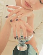 OHORA Gel Nail Sticker N Tint Black körömmatrica árnyalat NB-068 1 db