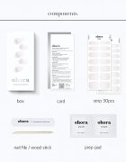 OHORA Gel Nail Sticker N Veil körömmatrica árnyalat ND-361 1 db