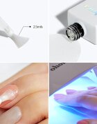 OHORA Pro Glossy Top Gel fedő körömlakk a tündöklő fényért 10 ml