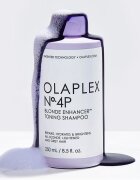 Olaplex N°4P Blond Enhancer Toning Shampoo lila tonizáló sampon semlegesíti a sárgás tónusokat 250 ml