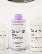Olaplex N°4P Blond Enhancer Toning Shampoo lila tonizáló sampon semlegesíti a sárgás tónusokat 250 ml