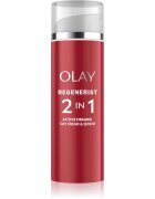Olay Regenerist 2 in 1 Day Cream & Serum feszesítő nappali krém és szérum a ráncok ellen 2 az 1-ben 50 ml