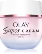Olay Super Cream SPF 30 könnyű hidratáló krém az arcra SPF 30 50 ml