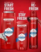 Old Spice Whitewater spray dezodor uraknak 250 ml