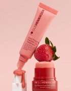 OLEHENRIKSEN Pout Preserve Sugar Melt Exfoliating Lip Scrub cukros peeling az ajkakra árnyalat Strawberry Sorbet 8 g