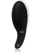 Olivia Garden Black Label CURVE Board&Nylon bristles hajkefe a könnyű kifésülésért Black 1 db