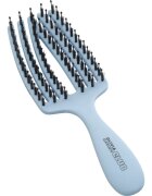 Olivia Garden Club The Nomad Detangling&Shine Fingerbrush​ lapos kefe hajra Blue 1 db