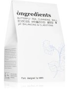 Ongredients Butterfly Pea Cleansing Ball tisztító szappan arcra antioxidáns hatású 110 g