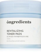 Ongredients Revitalizing Toner Pads tonizáló párnák nyugtató hatással 60 db