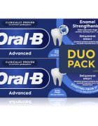 Oral-B Advanced Enamel Strengthening fogkrém a fogzománc megerősítésére Extra Fresh 2x75 ml