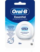 Oral-B Essential Floss Unwaxed viaszmentes fogselyem 50 m